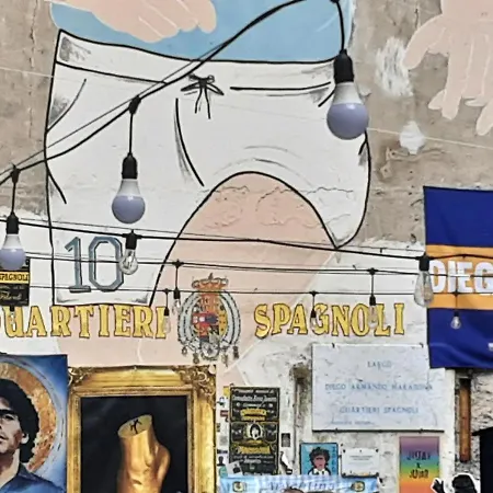 Апартаменты Dimora Maradona Ai Spagn0li Неаполь