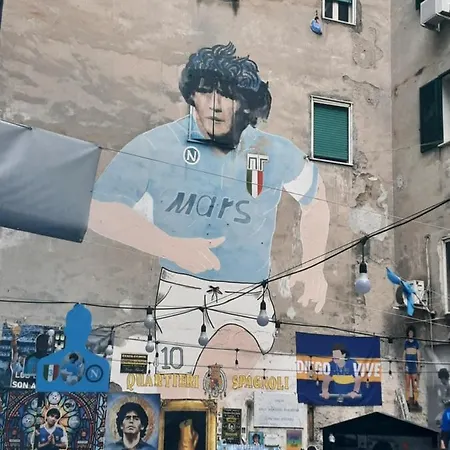 Dimora Maradona Ai Spagn0li Apartman